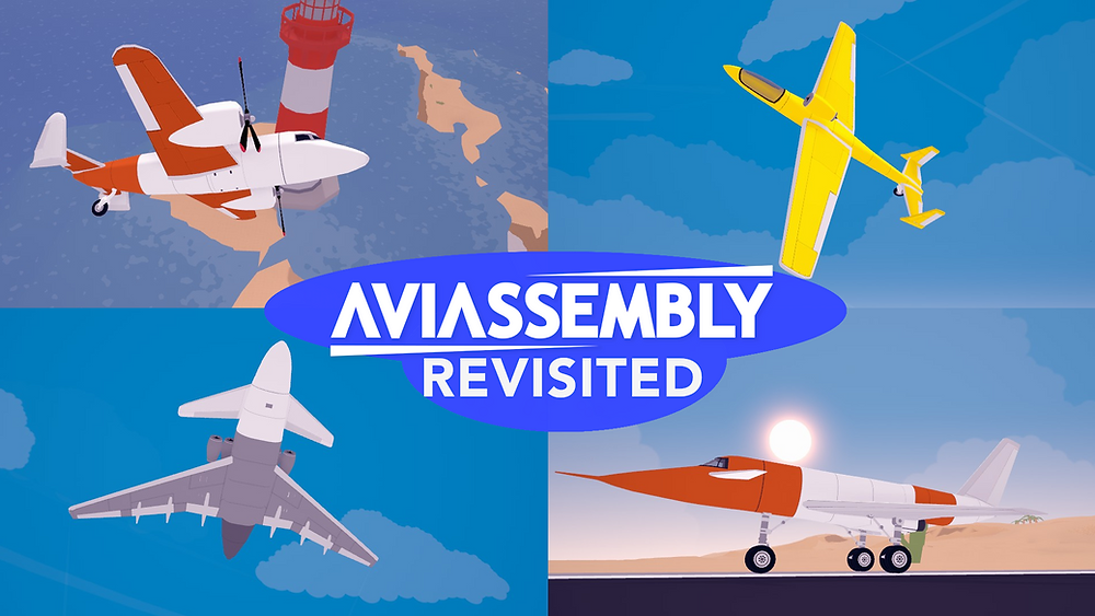 Community showcase of aircraft designs created using only the Aviassembly free download version.