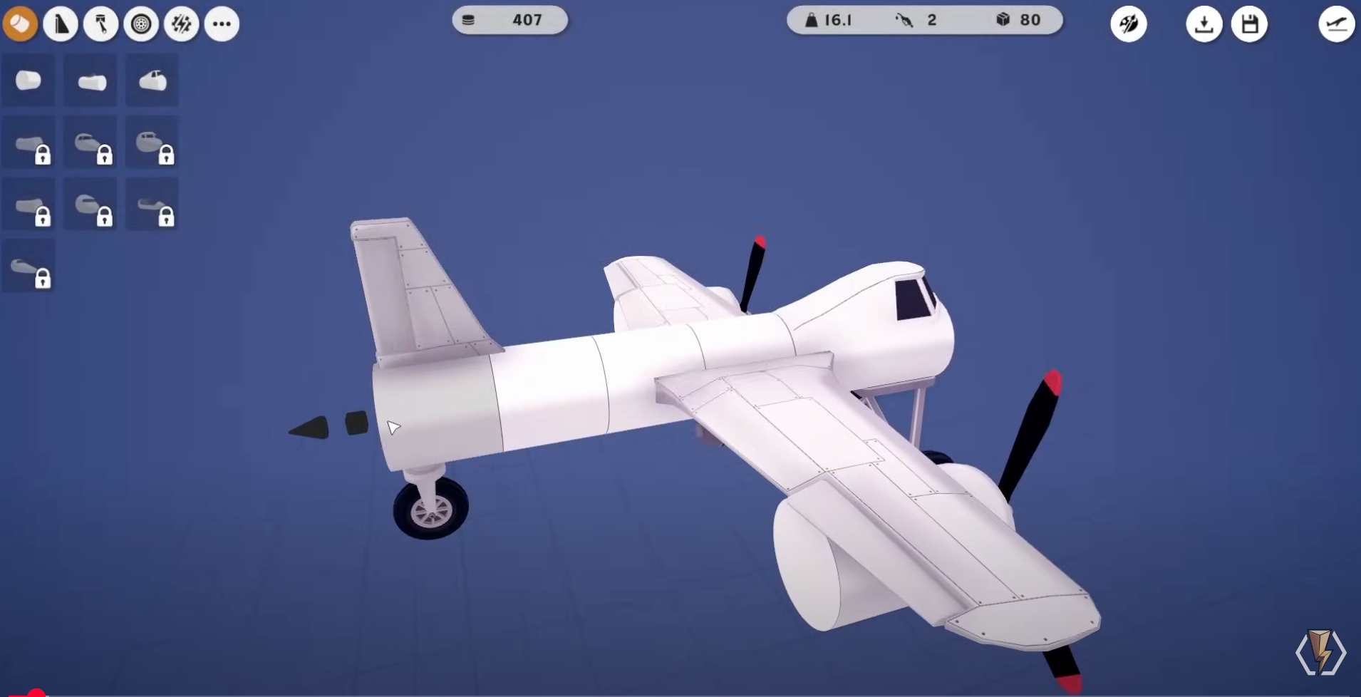 Multiplayer battles in Aviassembly.